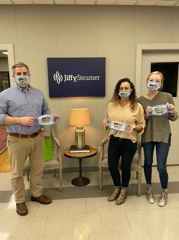 Mask Donation to Jiffy Steamer