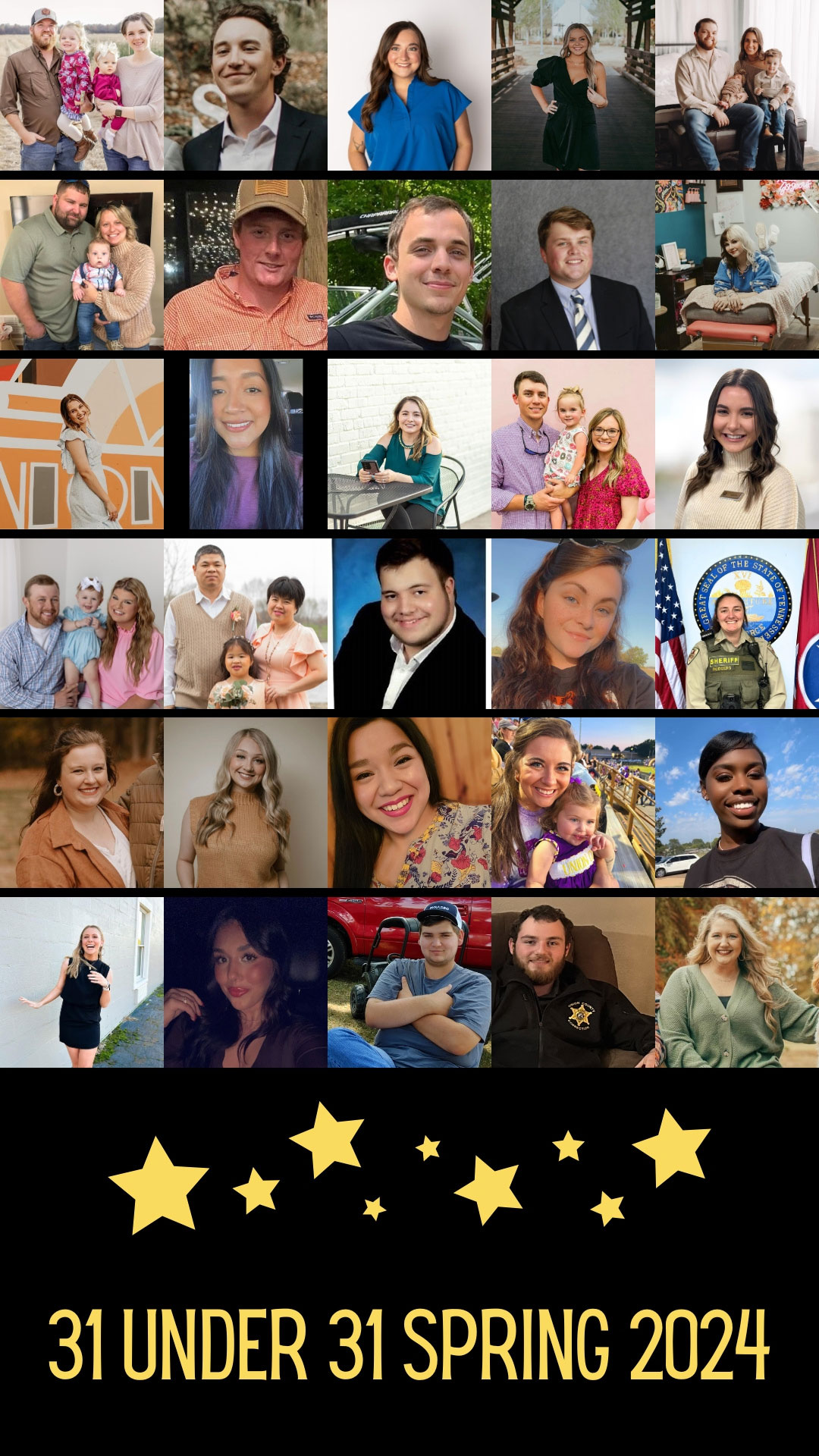 31 under 31 Spring 2024