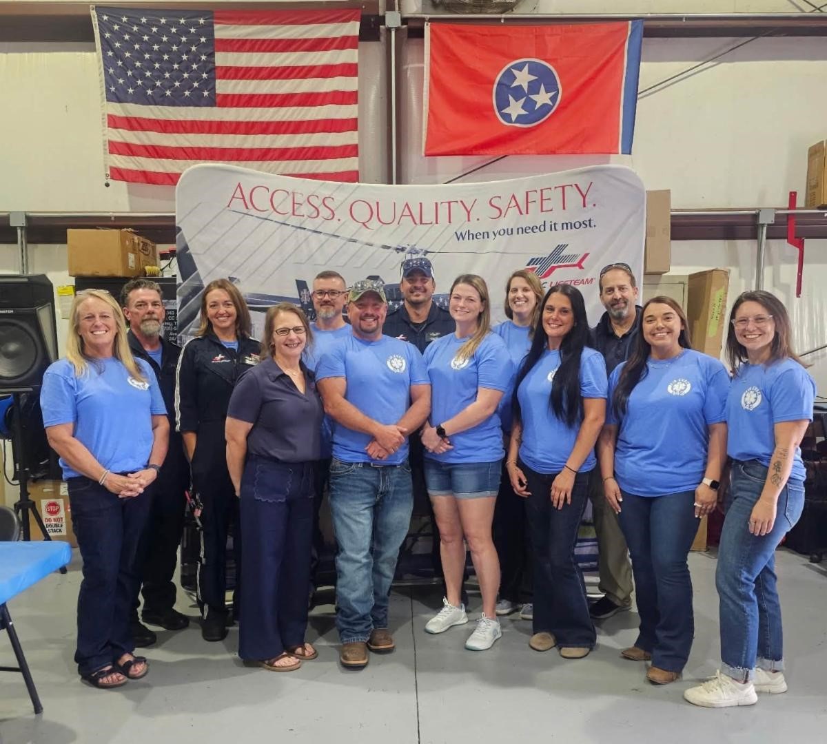 Air Evac Obion County celebrates 10 Years of serving our community