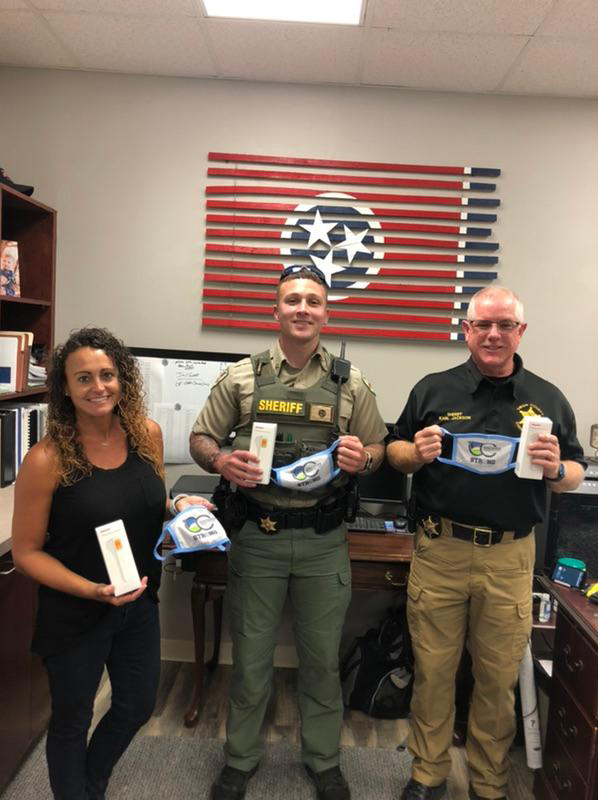 Mask and Thermometer Delivery