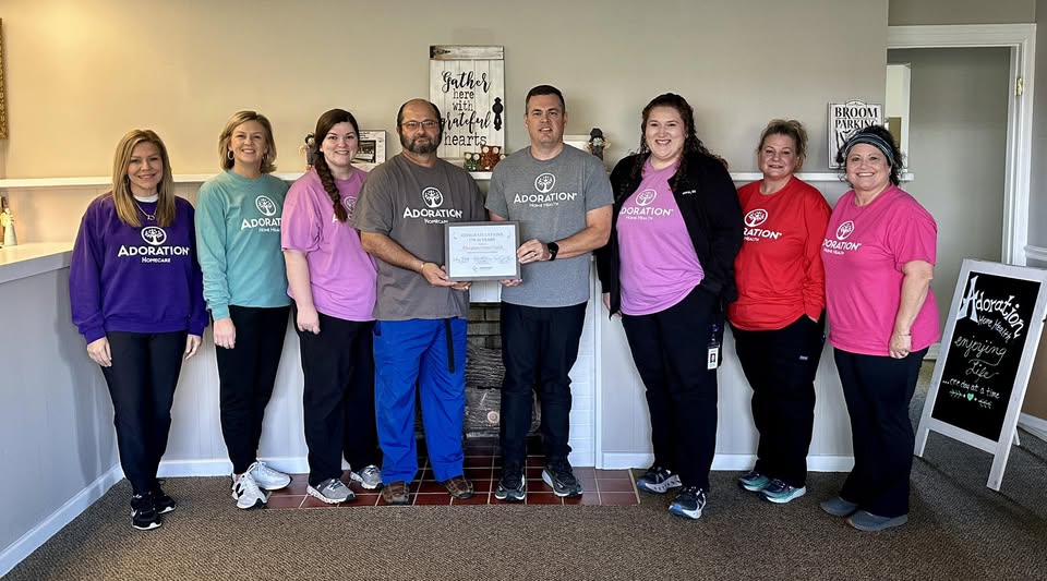 Business Anniversary, Adoration Home Health - October 2025