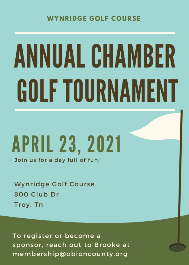 2021 Annual Chamber of Commerce Golf Tournament