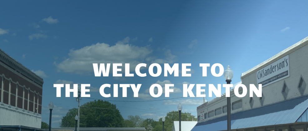 Check out the City of Kenton's New Website!