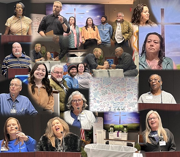 Baptist Union City recently celebrated its Fourth Annual New Year's Blessing