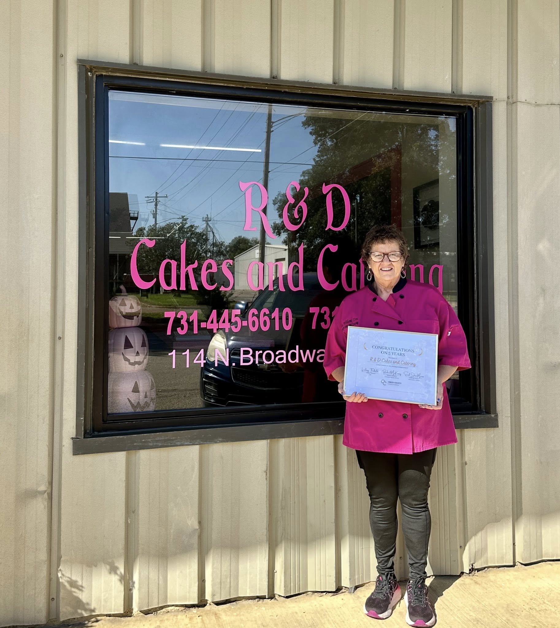 Business Anniversary, R&D Cakes and Catering - October 2025